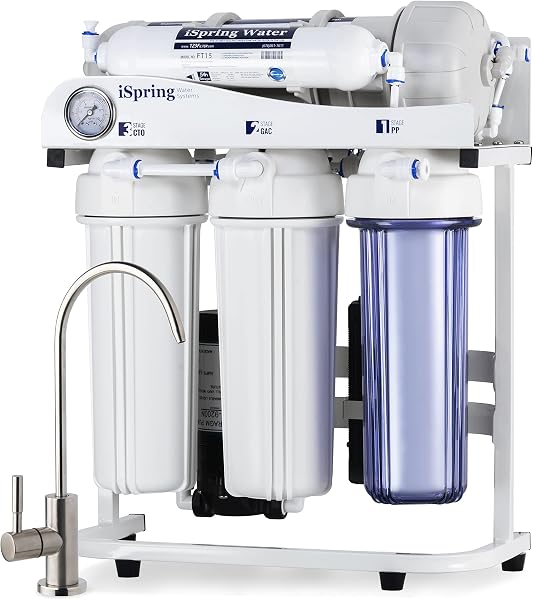iSpring RCS5T 500 GPD Commercial Reverse Osmosis System